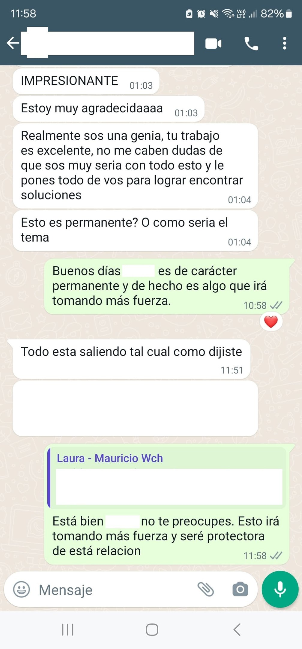 Testimonio impresionante - Trabajo excelente